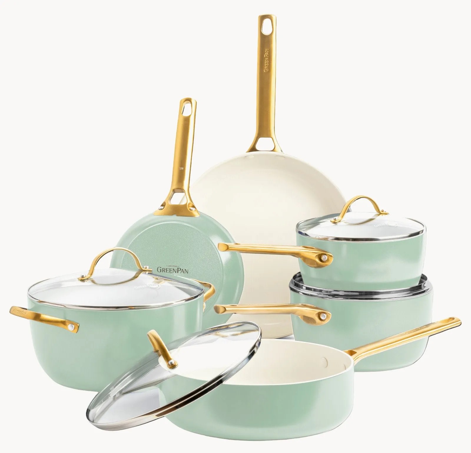 Súprava na varenie's nepriľnavým povrchom Padova, 10 ks