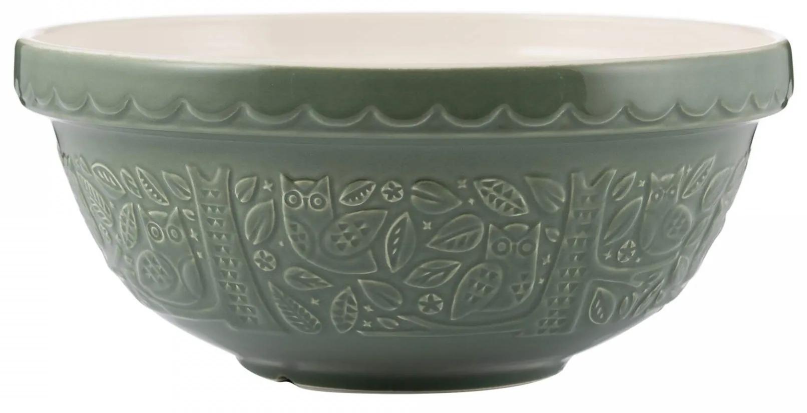 Mason Cash Porcelánová misa In the Forest Green Owl 2,7 l
