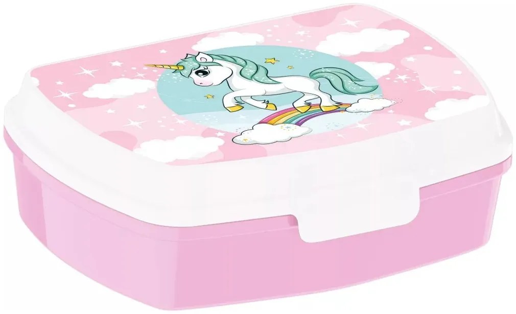 Box na desiatu Jednorožec s dúhou