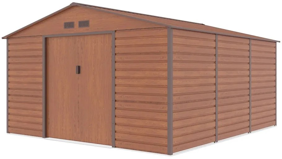 Záhradný domček G21 GAH 1300 - 340 x 382 cm, hnedý 63900584