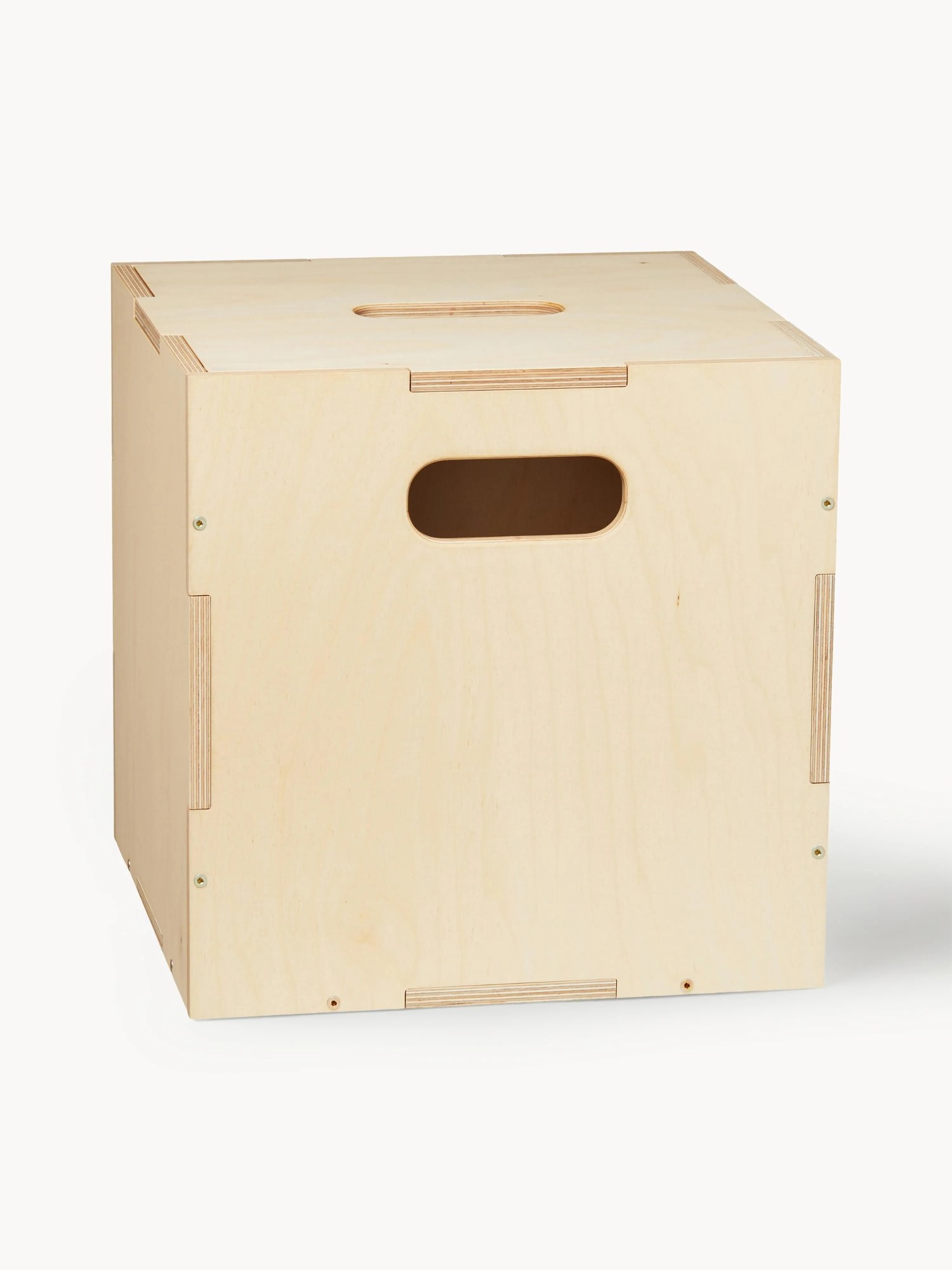 Drevený úložný box Cube