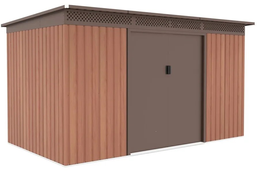Záhradný domček G21 GRAH 700 - 340 x 206 cm, hnedý 6390094