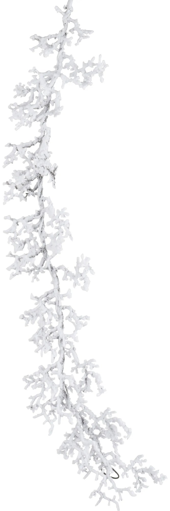 Biela zasnežená dekoračná vetvička Snowy - 22*5*104cm