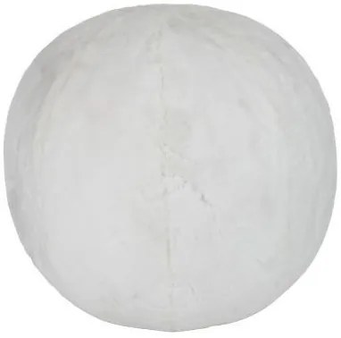 Biely nafukovacie puf Cutie - Ø 40-50cm