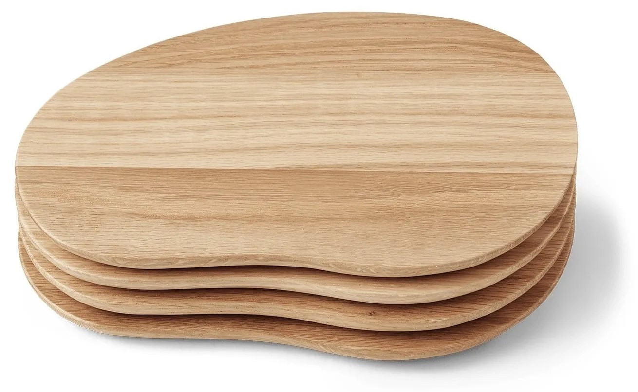 Ferm Living Servírovacia doska Cairn – sada 4 ks