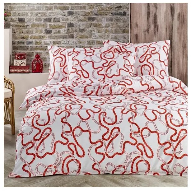 Obliečky bavlnené Kalos červené EMI