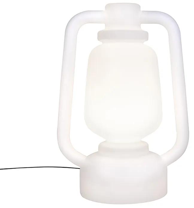 Stojaca lampa biela 110 cm IP44 - Storm Extra Large