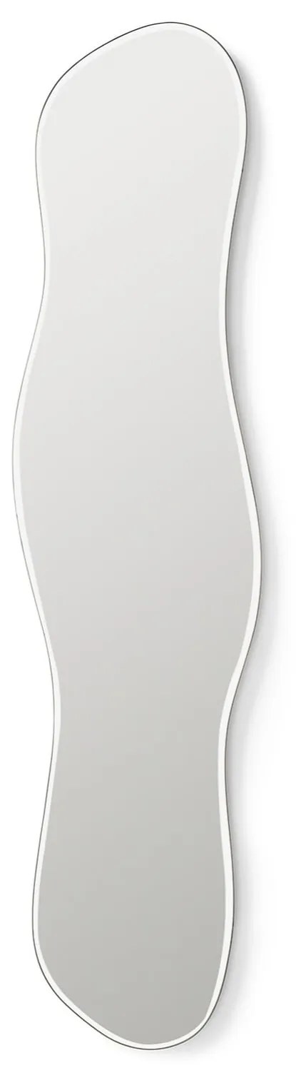 Ferm Living Designové nástenné zrkadlo Pond Full size Brass