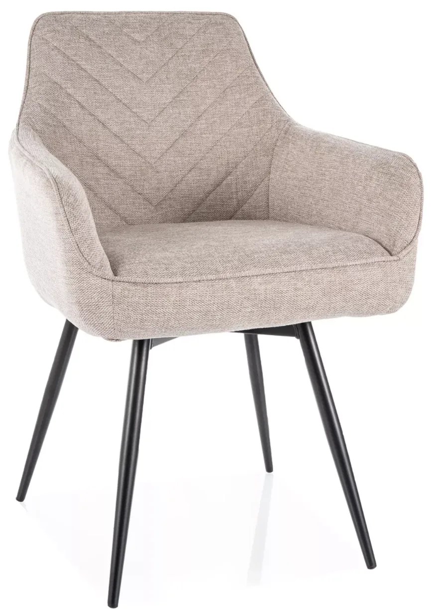 Jedálenská stolička SERVIO BREGO svetlá béžová