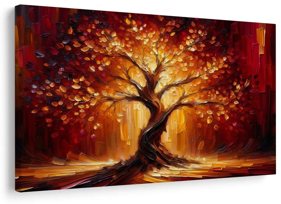 Obraz žiariaci strom života