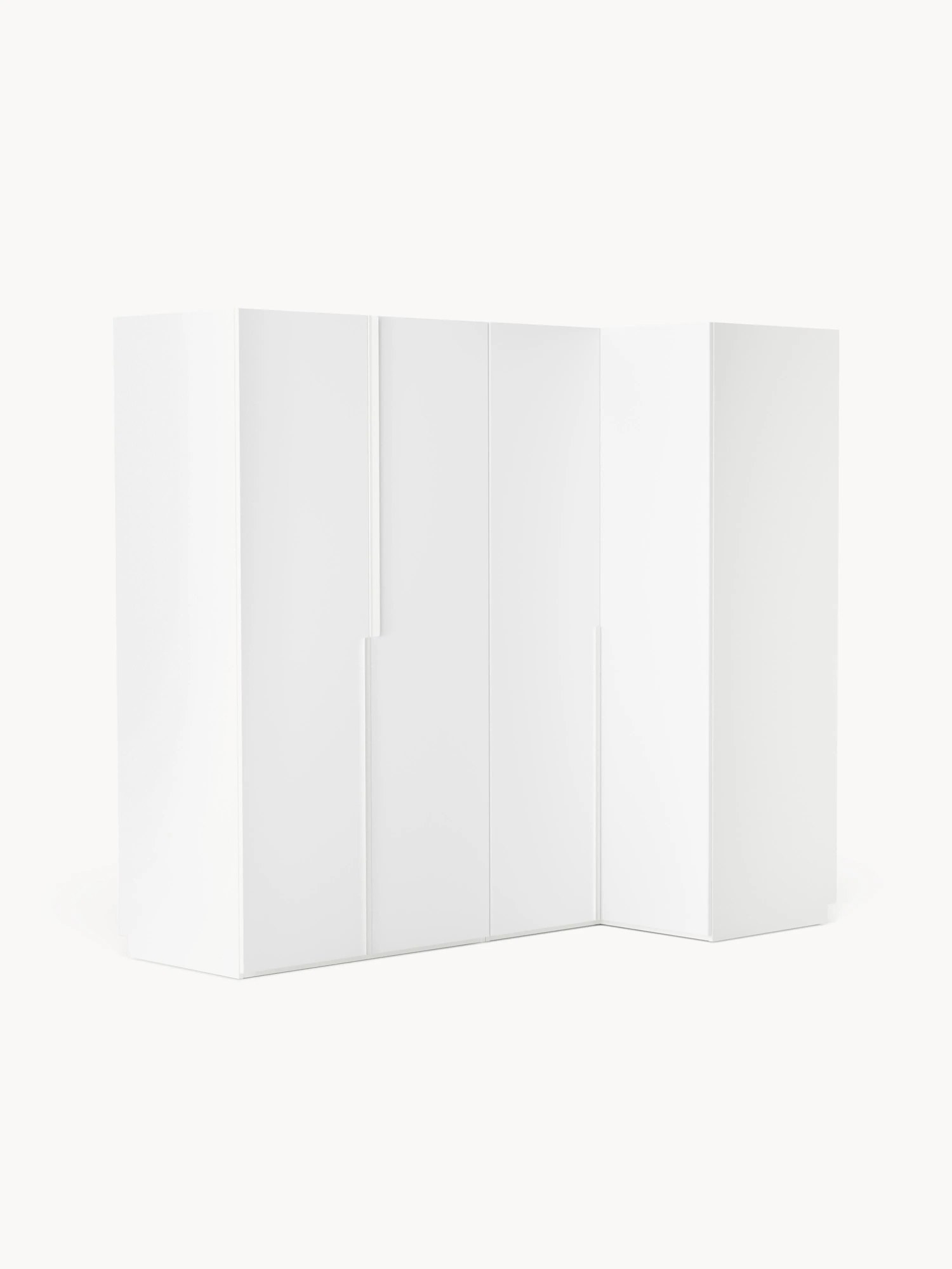 Modulárna rohová šatníková skriňa Leon, Š 215 cm