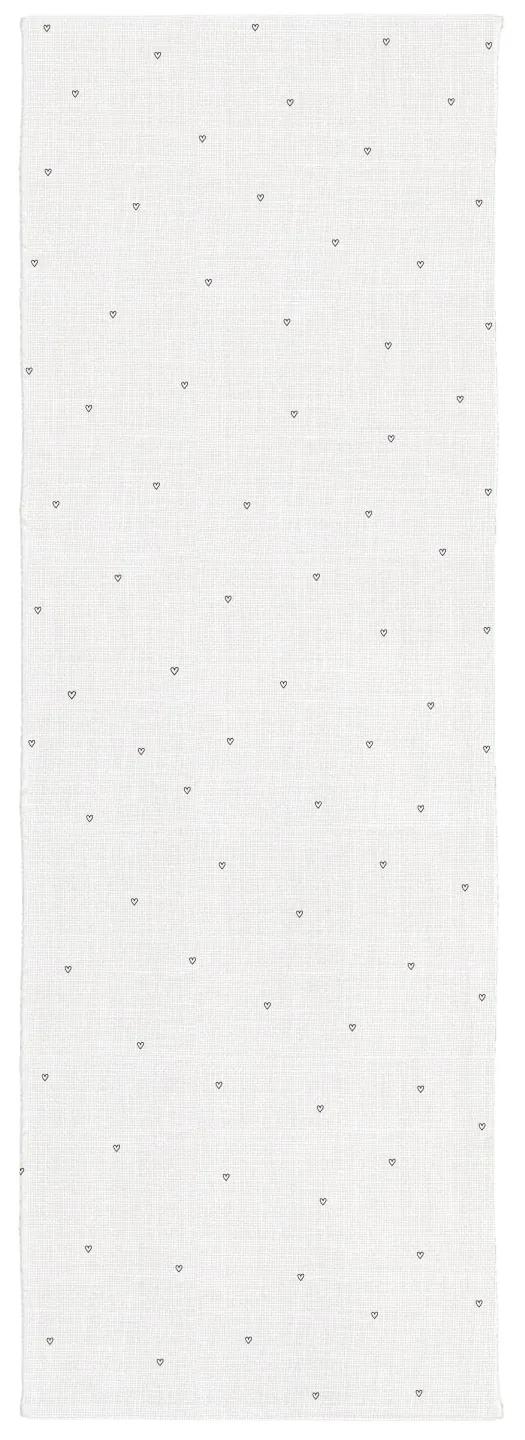 Eulenschnitt Ľanový behúň na stôl Hearts 140 x 40 cm