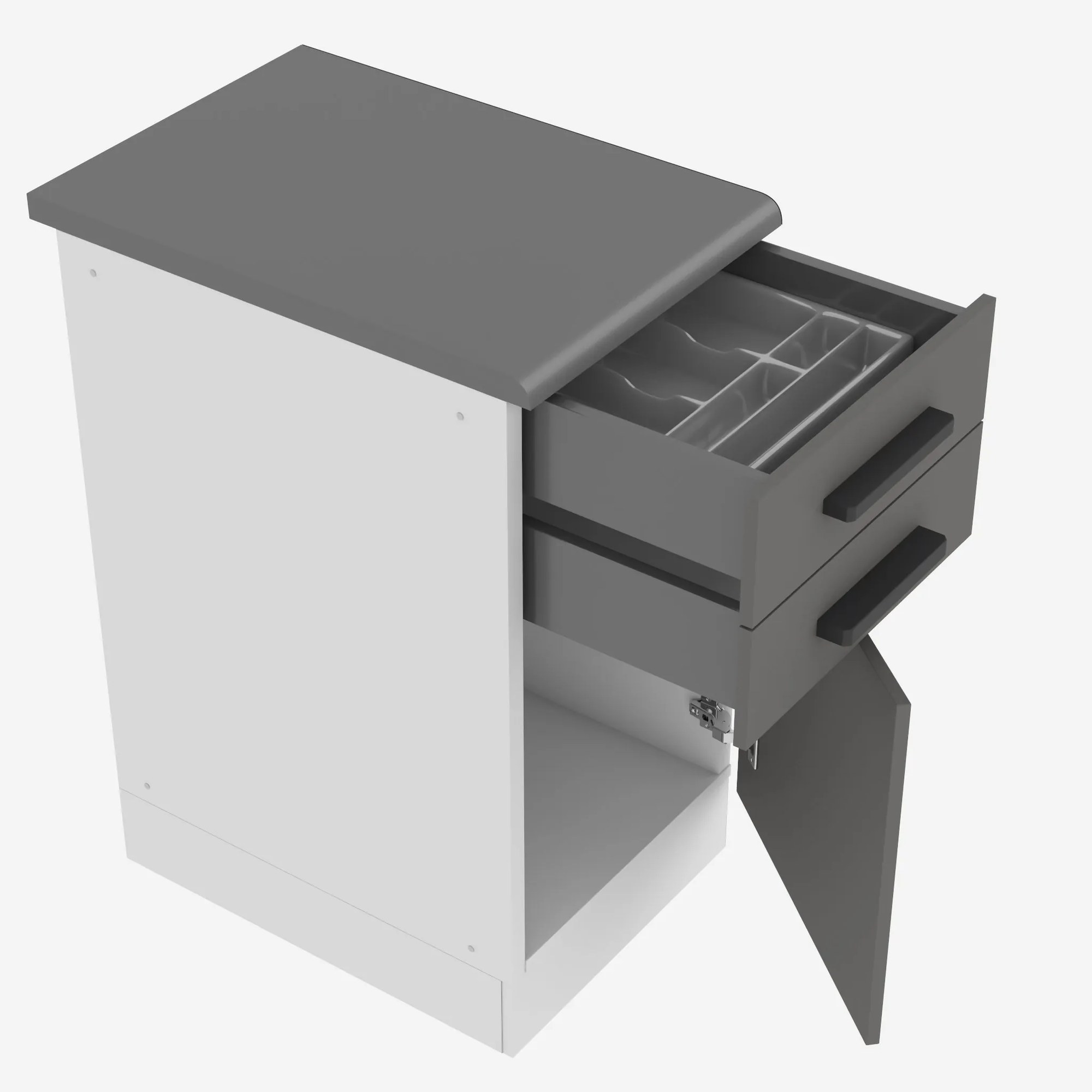 Kuchynská skrinka spodná 40 cm šuflíky TOR SDSZ40WS/0/WT/SR/B/B1/PP