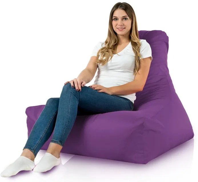Sedací vak Bali Outdoor Farba: 15.Fialový