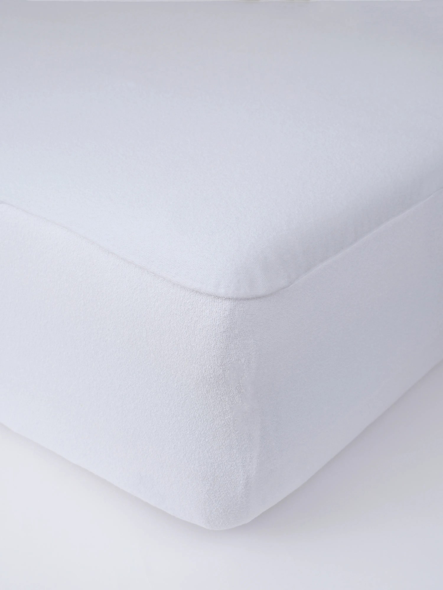 Nepriepustné prestieradlo Froté 60 x 120 cm - biele
