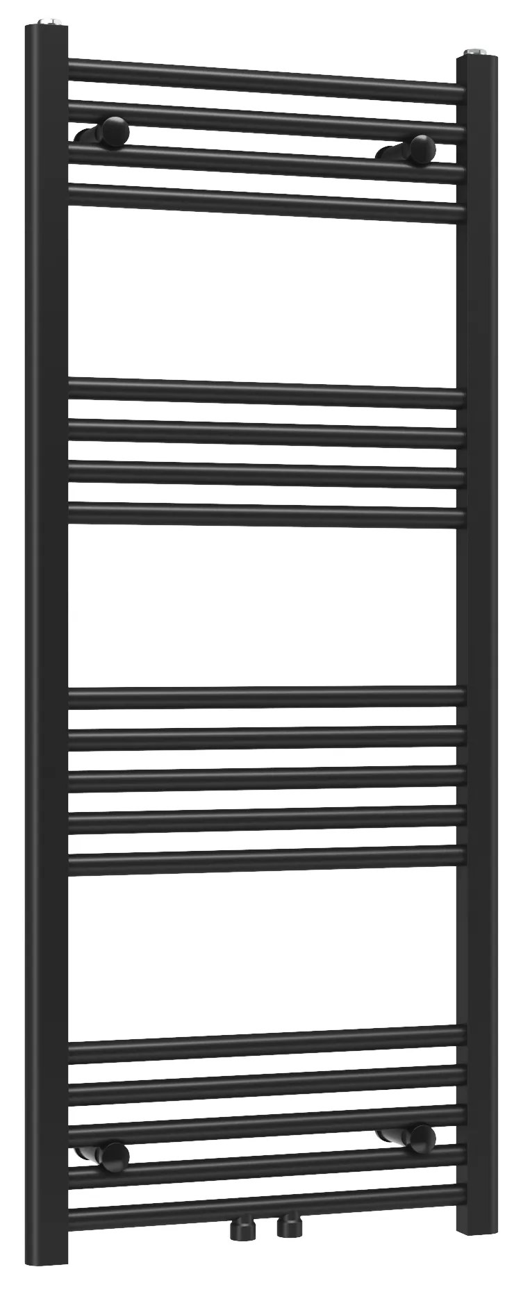 Erga Simple, vykurovacie teleso 1200x600 mm, 560 W, čierna, ERG-LAV-SIMP-12060-BK