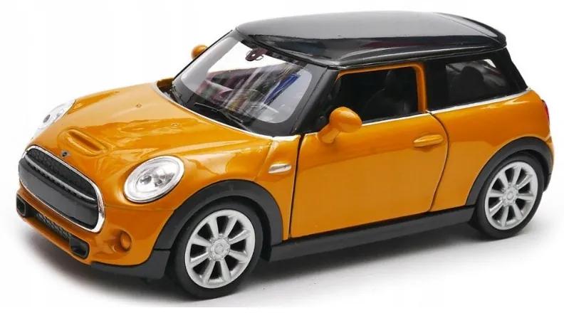 008805 Kovový model auta - Nex 1:34 - New Mini Hatch Žltá