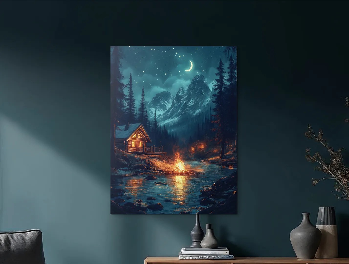 drevko | Obraz Ticho pod horami drevko | Obraz Ticho pod horami