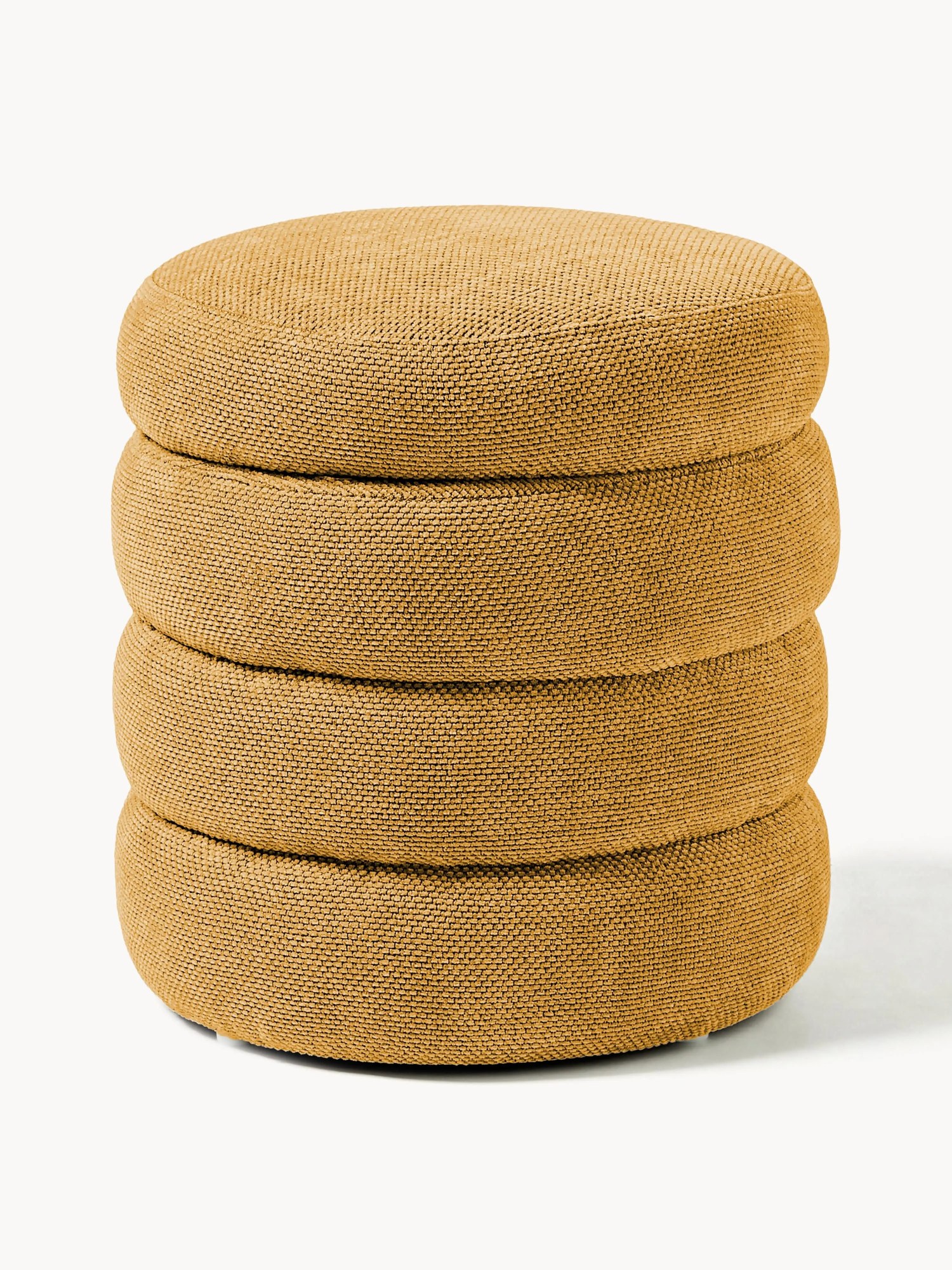 Čalúnená taburetka's úložným priestorom Alto