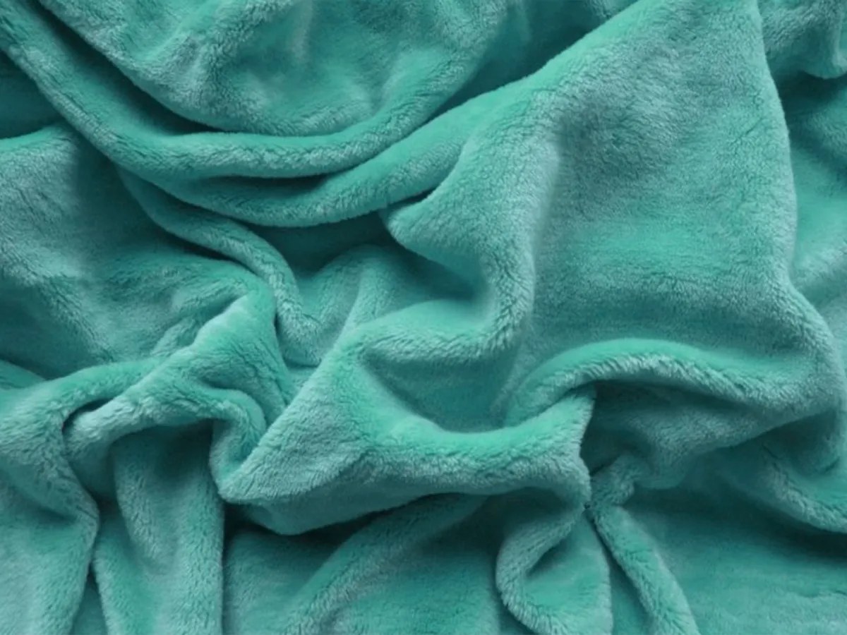 XPOSE® Mikroplyšová plachta Exclusive - svetlo tyrkysová 160x200 cm