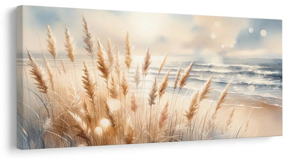 Obraz pampová tráva pri mori