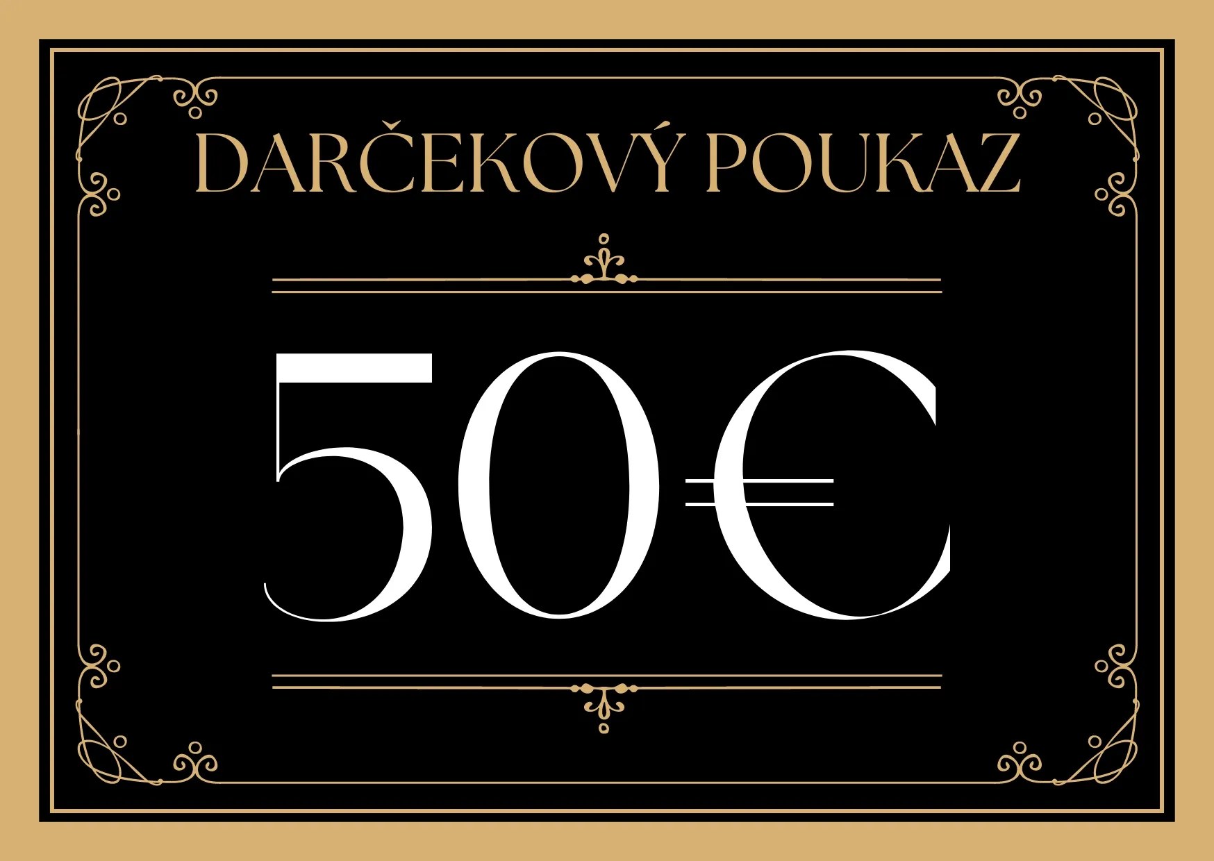 Dekorstudio Darčekový poukaz v hodnote 50€
