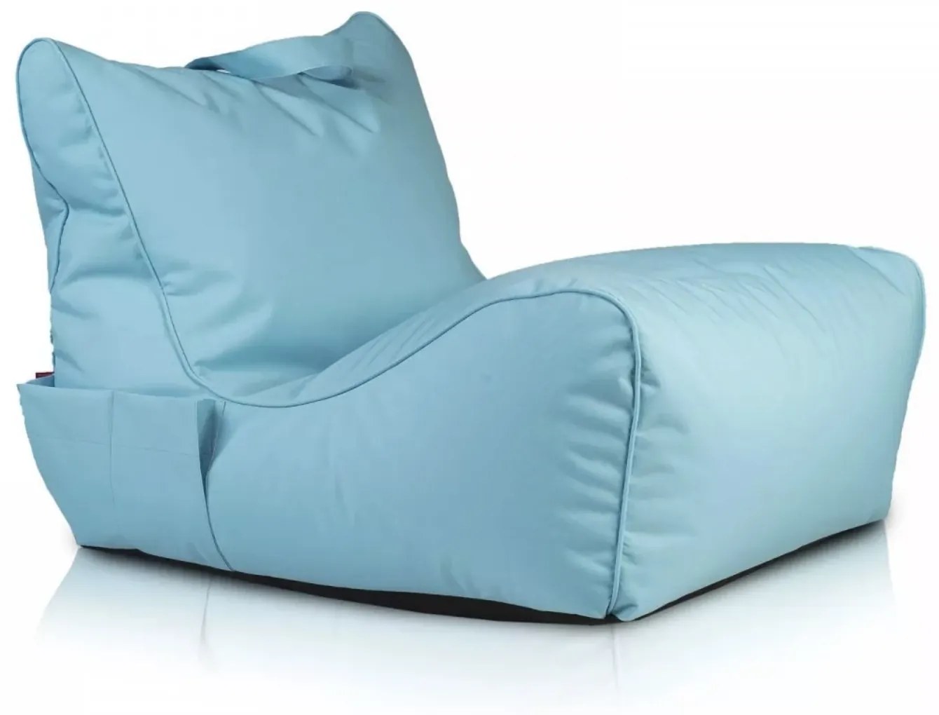 INTERMEDIC SK Sedací vak Flavio – viac farieb (67×130×67 cm) Farba: M2 - tyrkysová