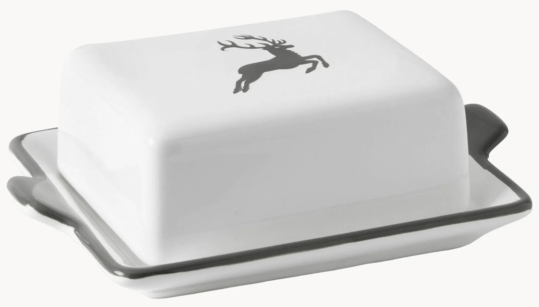 Ručne vyrobená maselnička Grey Deer