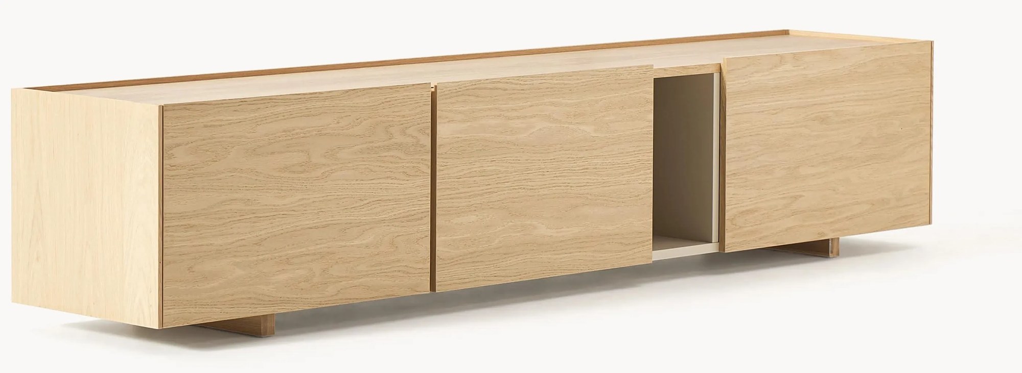 Drevený televízny stolík Larsen