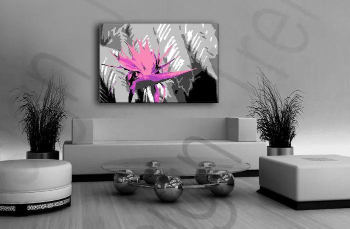 Ručne maľovaný POP Art obraz Flower | rôzne rozmery