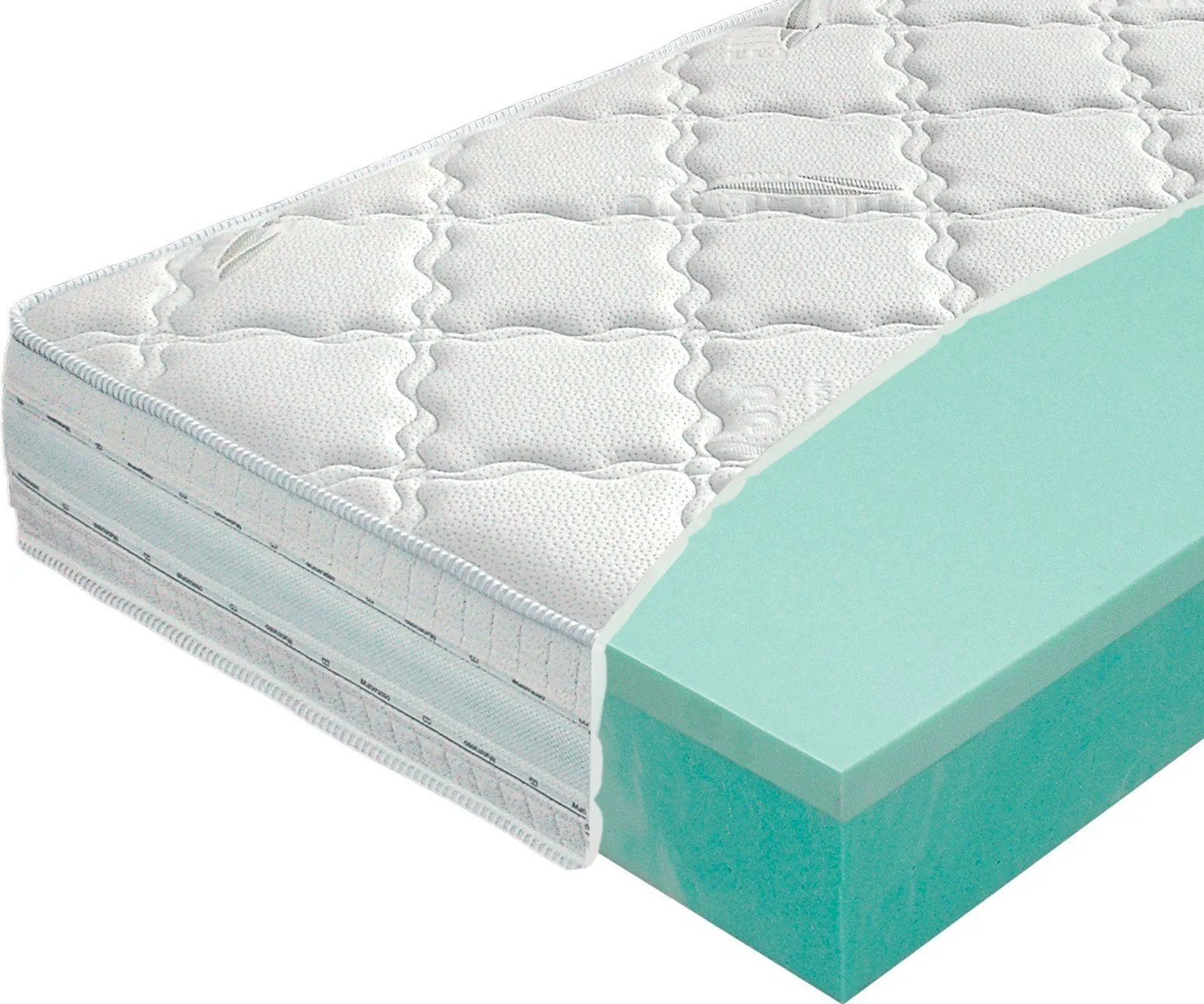 Materasso Penový matrac Viscogreen Lux Rozmer: 100 x 200 cm