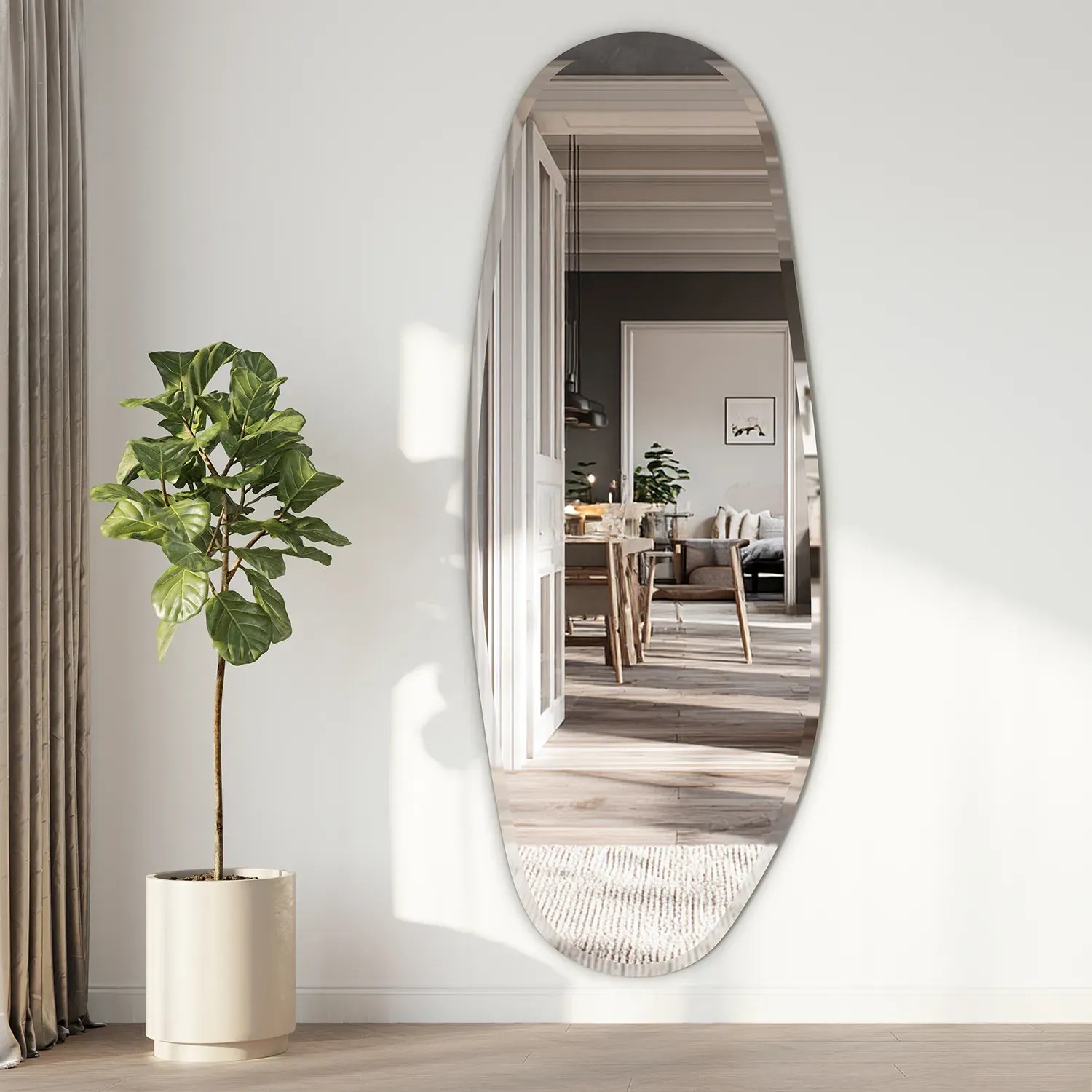 Zrkadlo Pure s fazetou R6