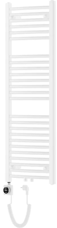 Mexen Ares, elektrické vykurovacie teleso 1200x400 mm + vykurovacia tyč 400 W, biela, W102-1200-400-6400-20