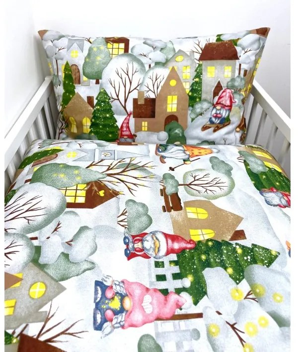 INTERMEDIC SK Posteľná obliečka do postieľky Home 90x130/45x65 cm