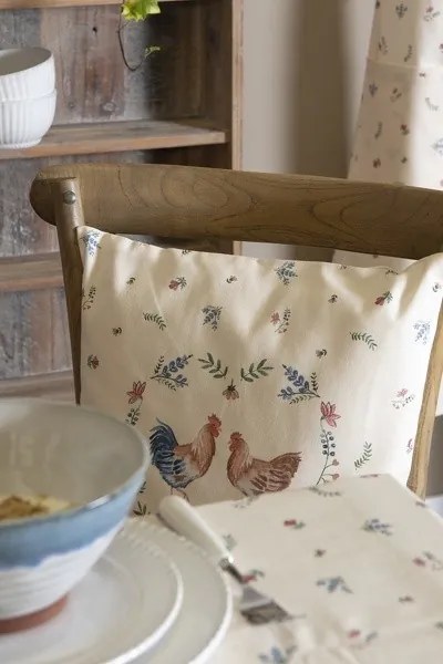 Bavlnený povlak na vankúš Chicken and Rooster - 40*40 cm