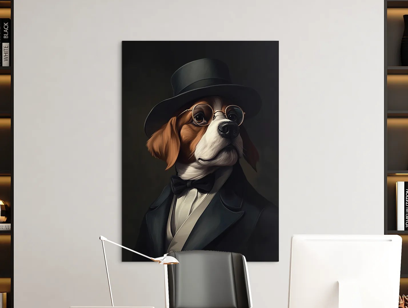 drevko | Moderný obraz Čestný pán bígl