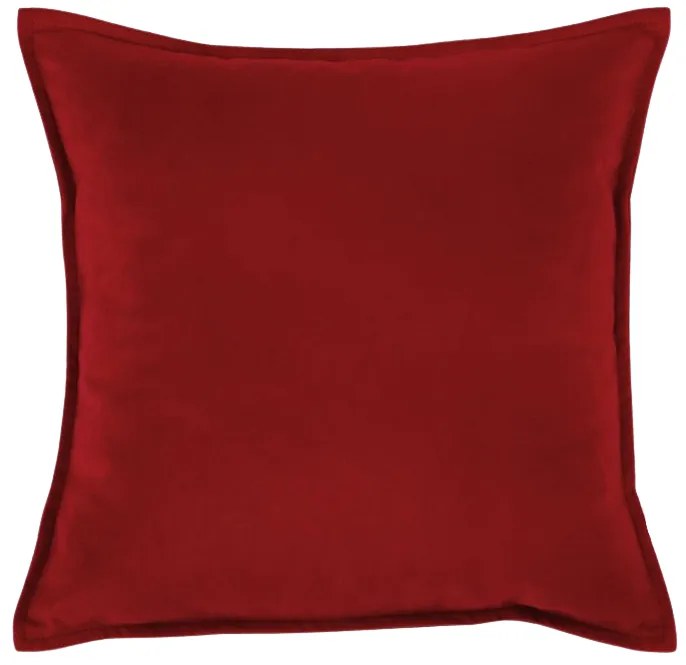 INTERMEDIC SK Dekoratívny vankúš Plyš 45x45 cm - červený