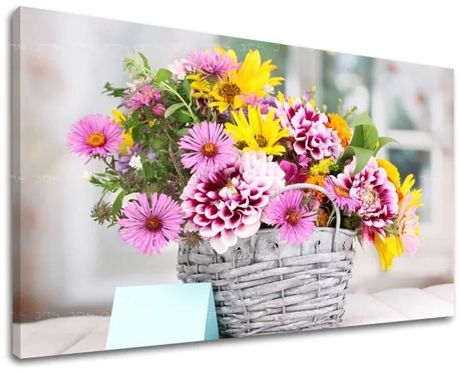 Obraz na stenu KVETY 40x60 cm