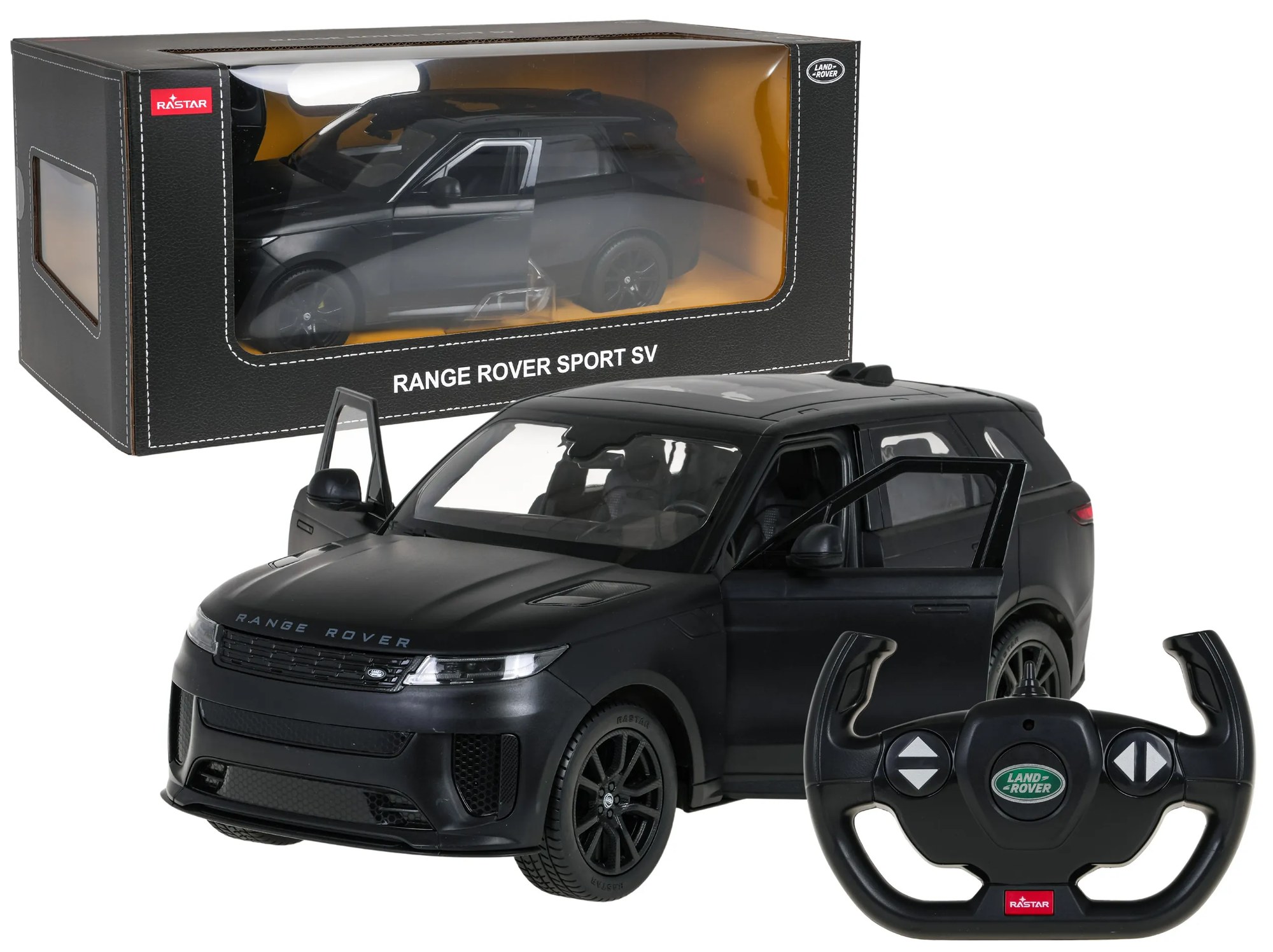 Rastar R/C auto 1:14 Range Rover Sport SV čierne
