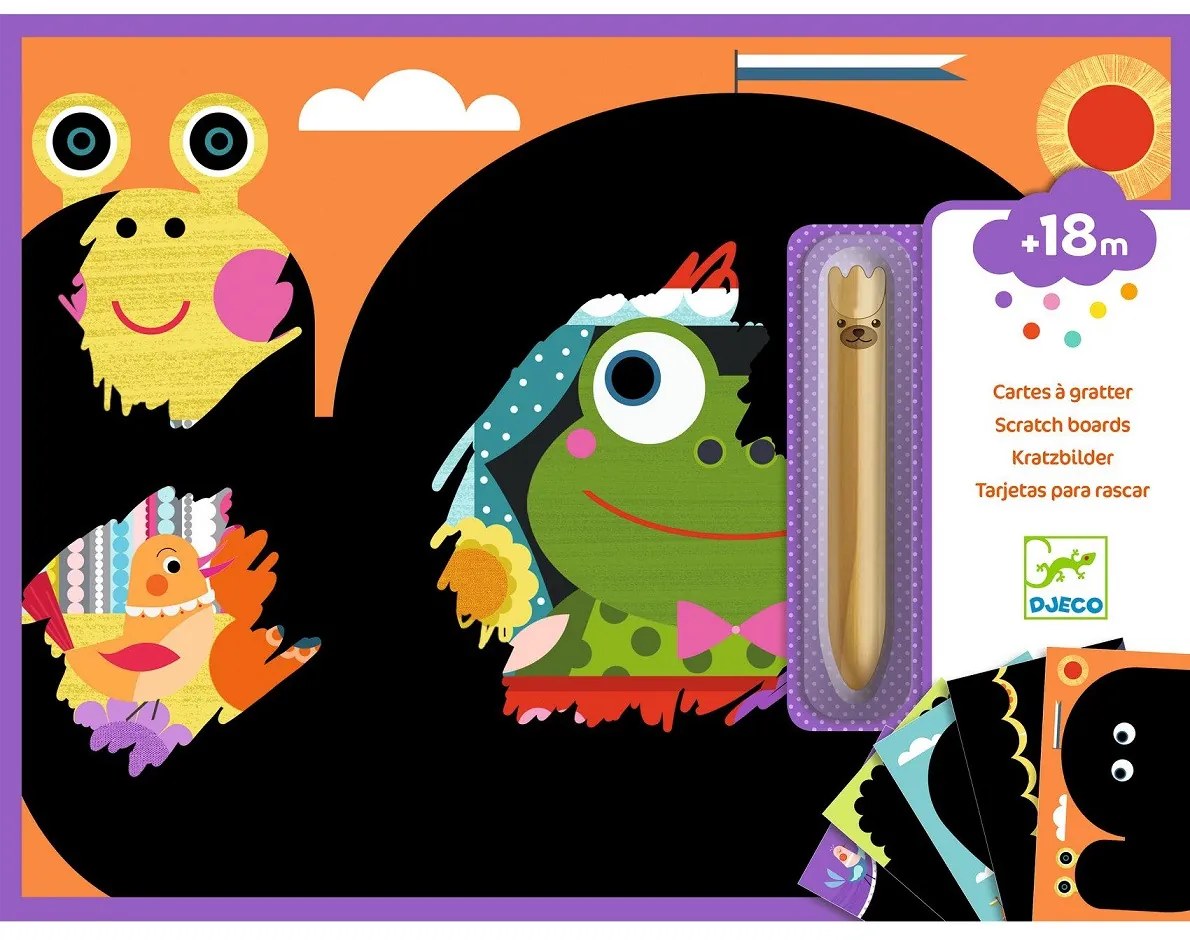 Vyškrabávanie pre najmenších - zábavné objavovanie