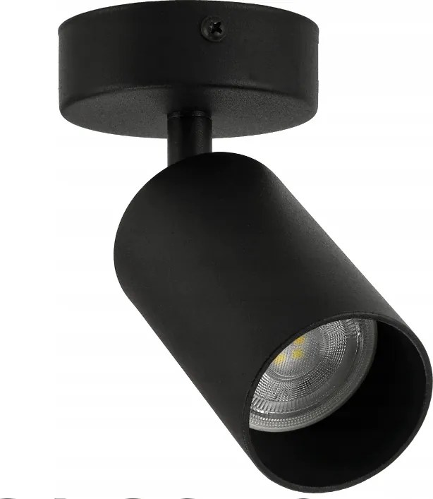 BERGE Stropné bodové svietidlo LED VIKI-L 1x GU10 čierne