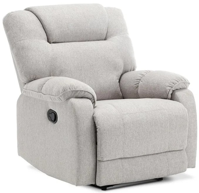 BONTEC Relaxačné kreslo, béžová, látka, TV-4088 CRM2 Farba: Béžová