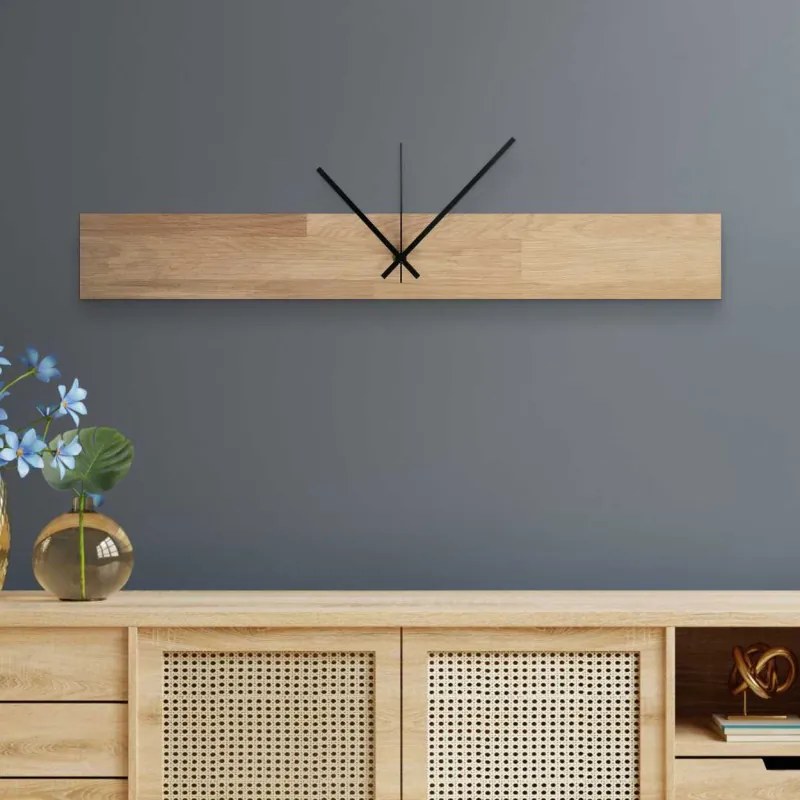 Dubové hodiny v škandinávskom štýle: moderný minimalistický dizajn I SENTOP MAS020-3041-akcia20