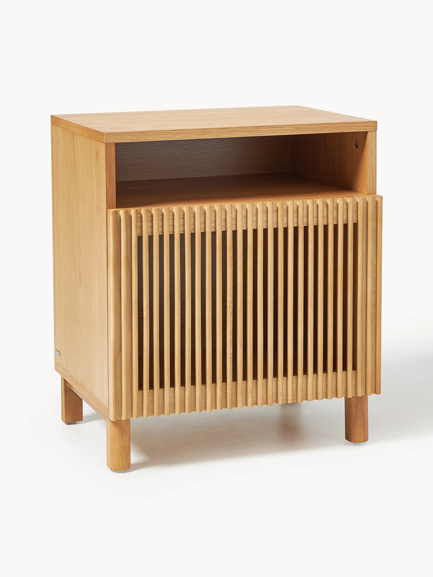 Nočný stolík z jaseňového dreva Beyla