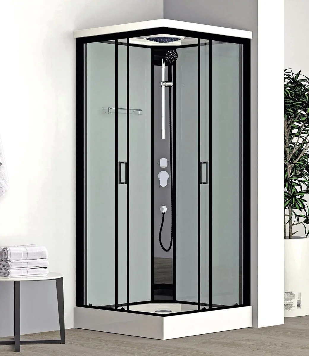 ROTH Sprchový box Marine, 217 × 90 cm, bezpečnostné sklo