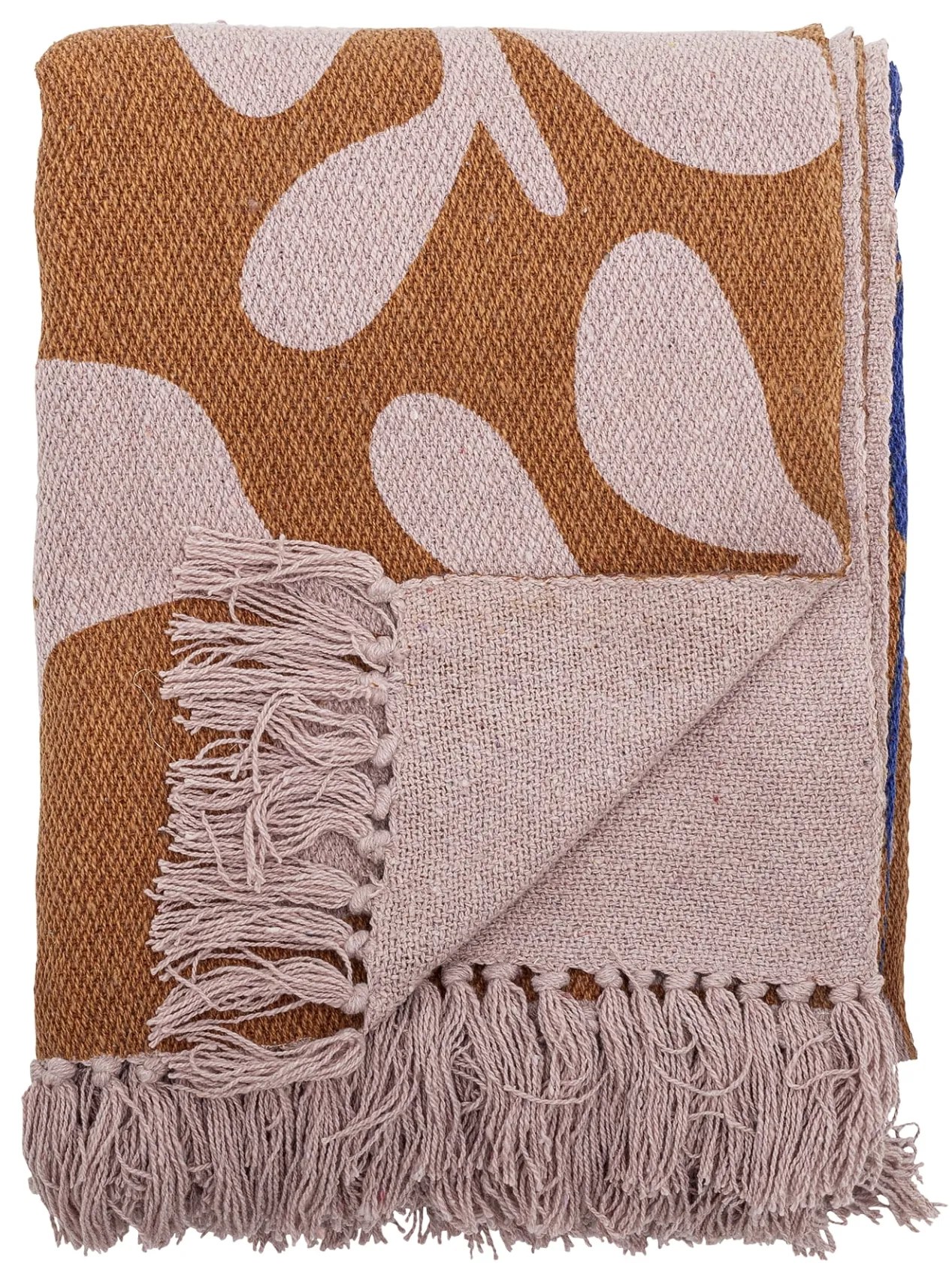 Bloomingville Prehoz z recyklovanej bavlny Atle Brown 130 × 160 cm