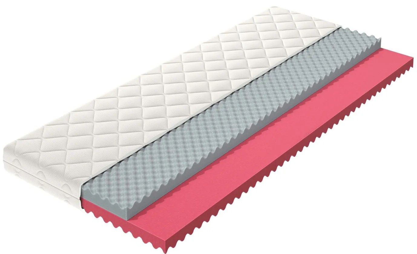 Penový matrac VAGE spike 200x90x13 cm - PUR pena ježko