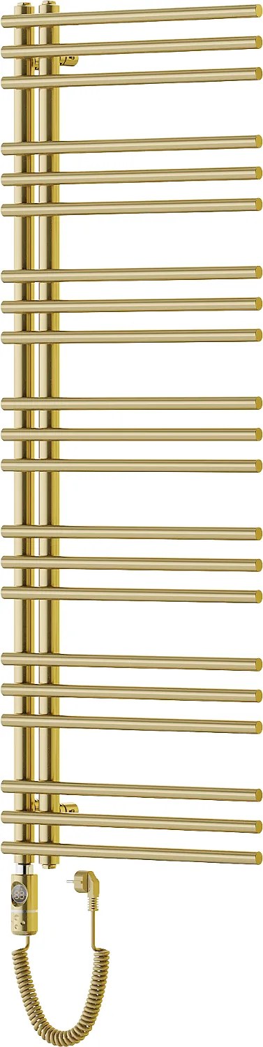 Mexen Neptun, elektrické vykurovacie teleso 1400 x 500 mm, 600 W, zlatá lesklá, W101-1400-500-2600-50