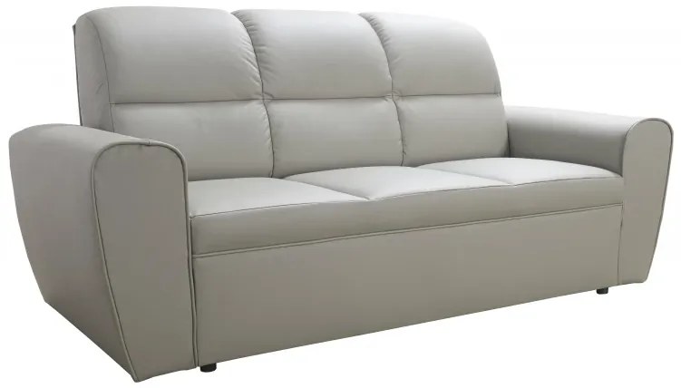 Kožená pohovka TOKIO, tmavší béžová (k-10)