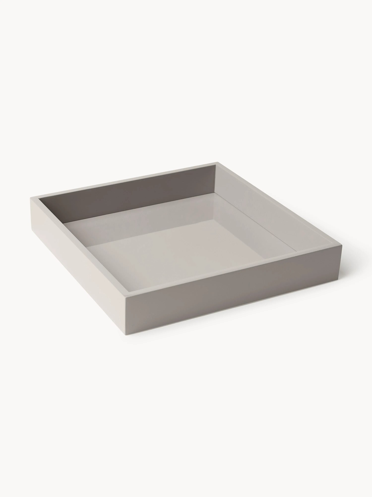 Podnos's vysokým leskom Hayley, Š 30 cm